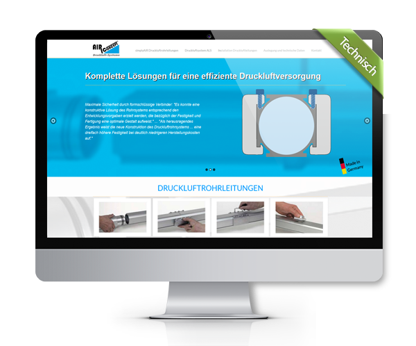 Webprojekt Druckluftsysteme Ceddy-CMS Webprojekt Druckluftsysteme Ceddy-CMS